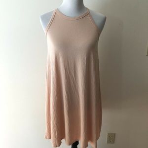 Alga light peach sleeveless dress - womens large